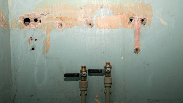 Water damage restoration process in Prosper, TX